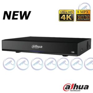 Dahua DVR 8CH 8MP XVR7108HE 1U 8 canaux 4K penta-brid HDCVI/aHD/CVBS/HDTVI/IP